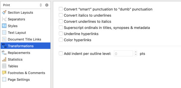 The Scrivener Mindset: Formatting Via Compile - ScrivenerVirgin