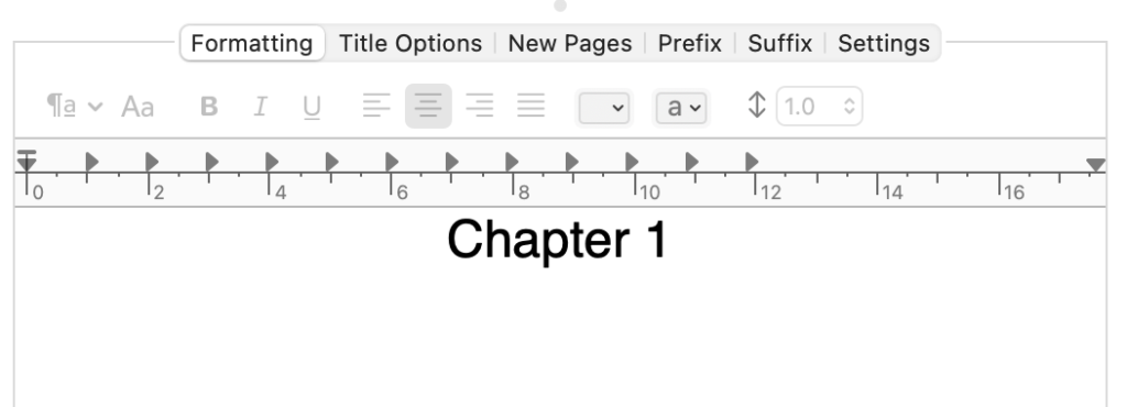 DIY Book Formatting With Scrivener: Headings, Headers And Footers ...