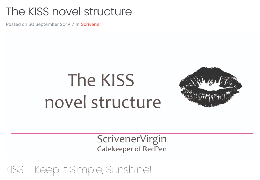 The KISS strategy header image