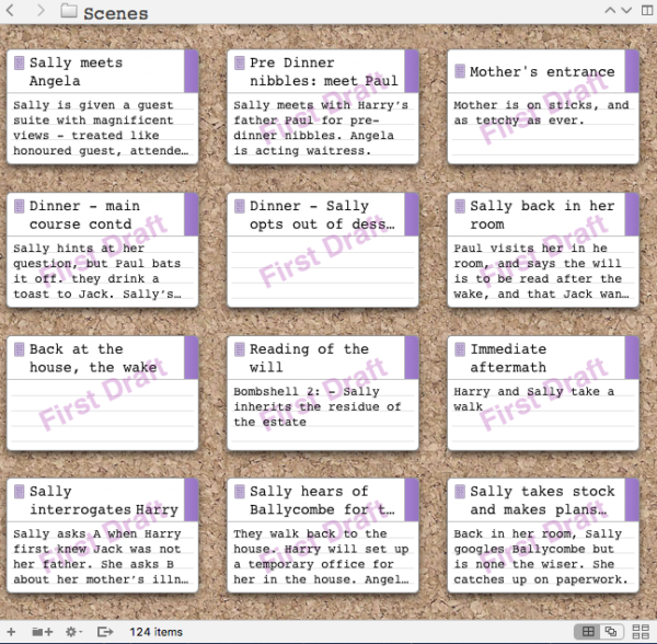 Corkboard Options (Scrivener 3's revised user interface) | ScrivenerVirgin